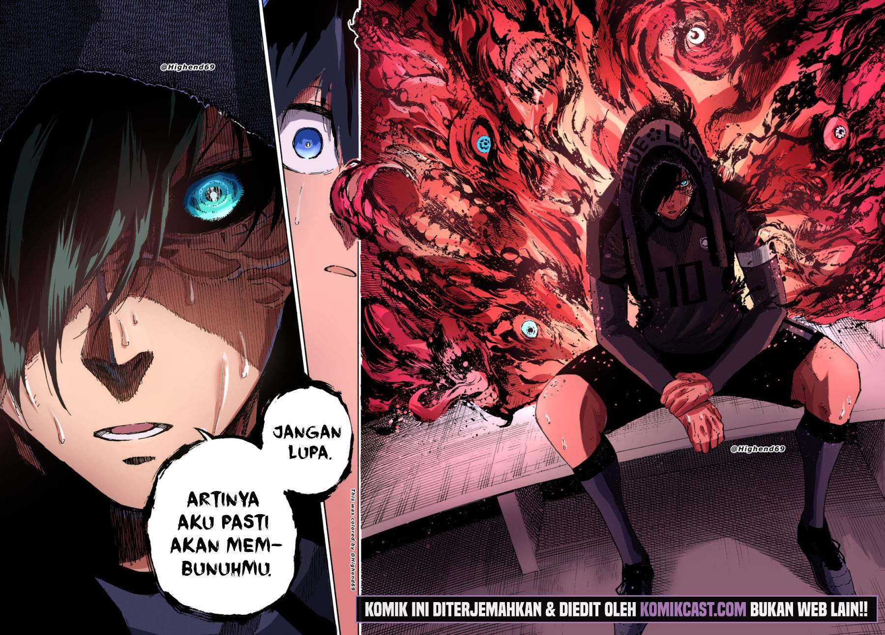 Blue Lock Chapter 149. Gambar 18