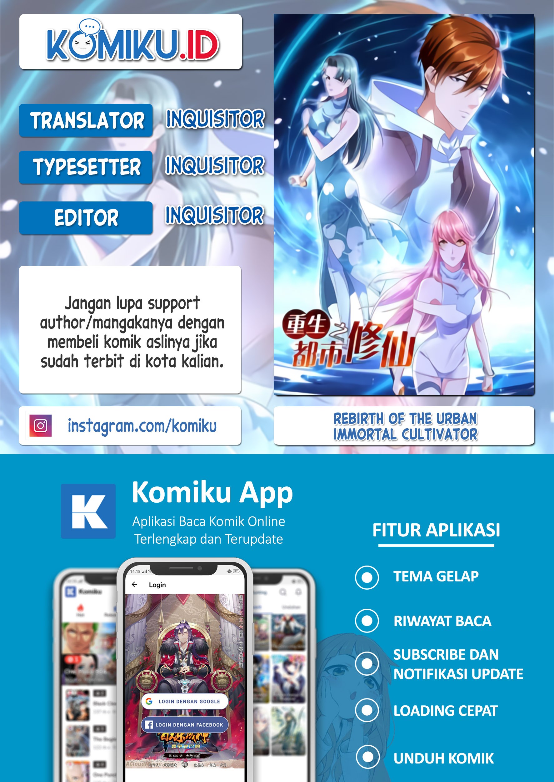 Komik Rebirth Of The Urban Immortal Cultivator Chapter 664 gambar nomor 1