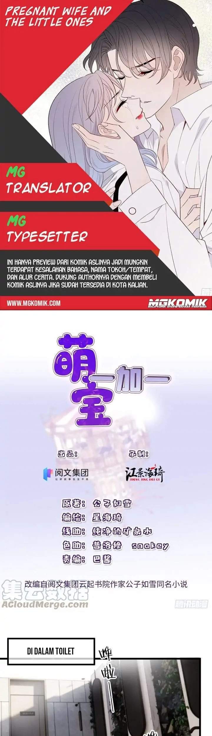 Komik Pregnant Wife, One Plus One Chapter 141 gambar nomor 1