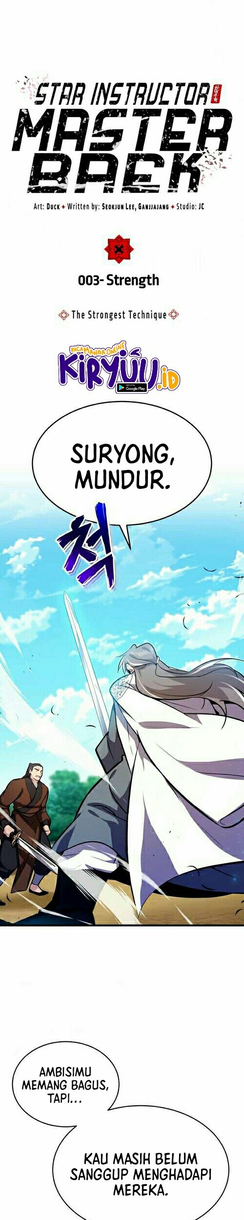 Number One Star Instructor Master Baek Chapter 3 Gambar 4