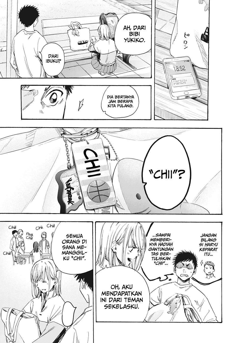 Ao no Hako Chapter 7 Gambar 19