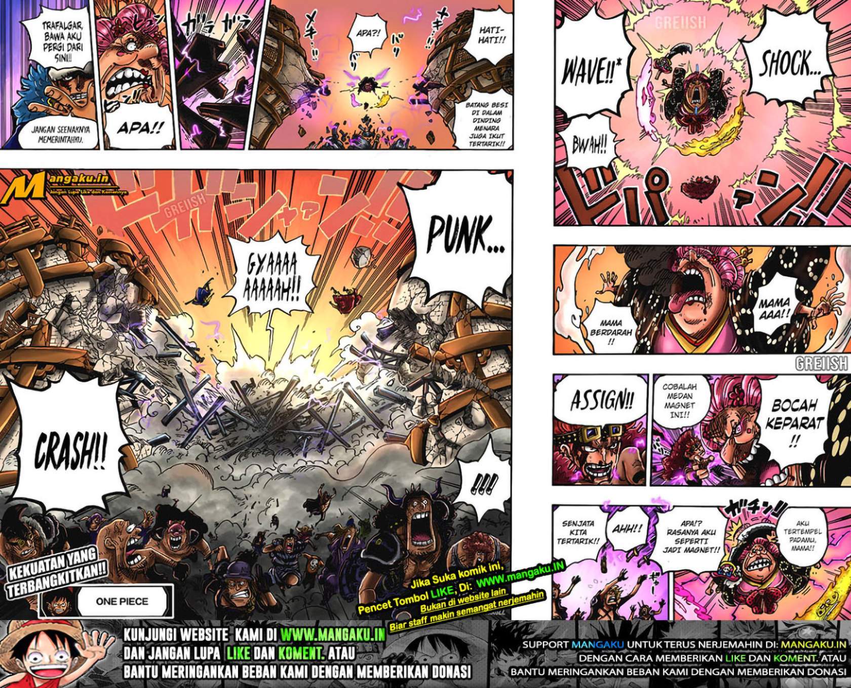 One Piece Chapter 1030 Gambar 18