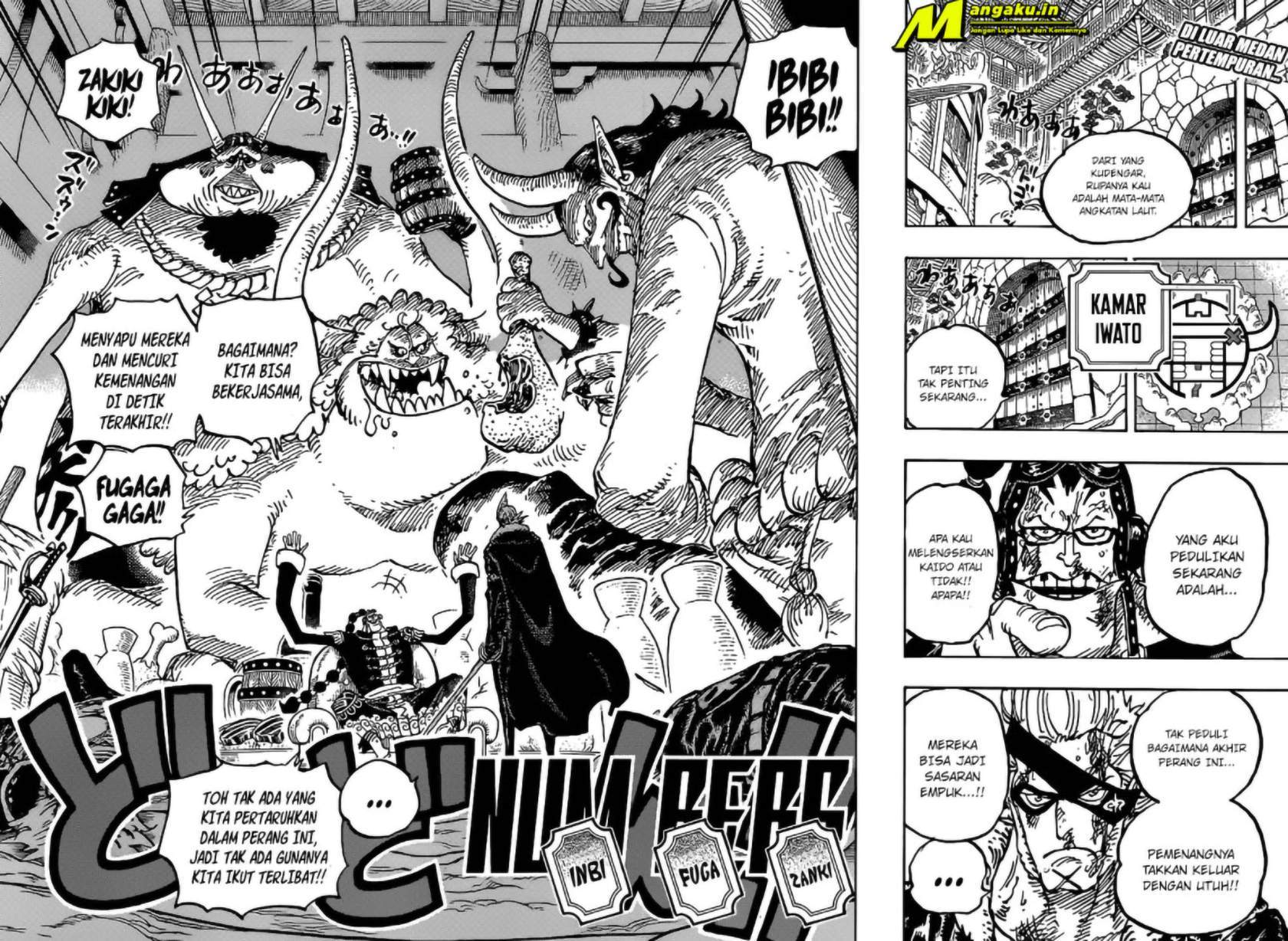 One Piece Chapter 1030 Gambar 3