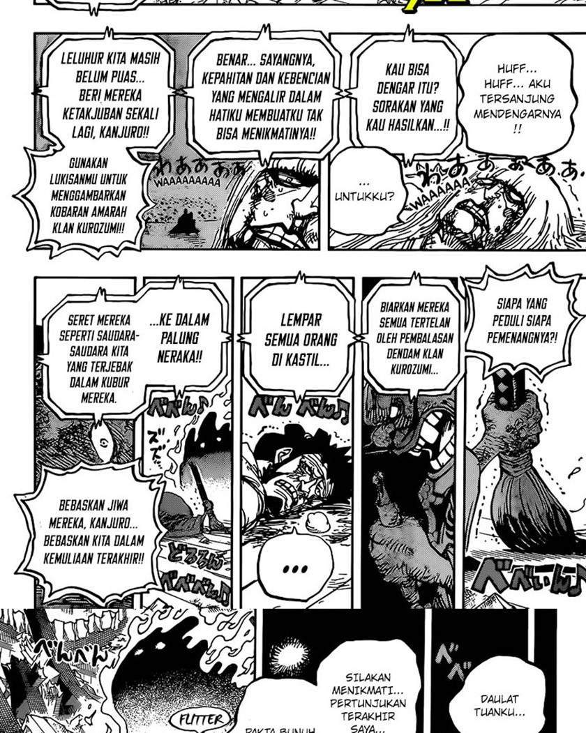 One Piece Chapter 1030 Gambar 9