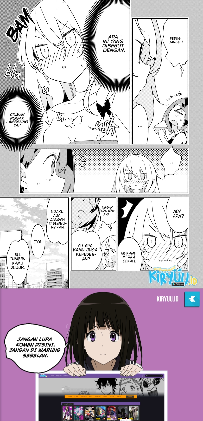 All of Humanity is Yuri Except For Me Chapter 8.5 Gambar 4