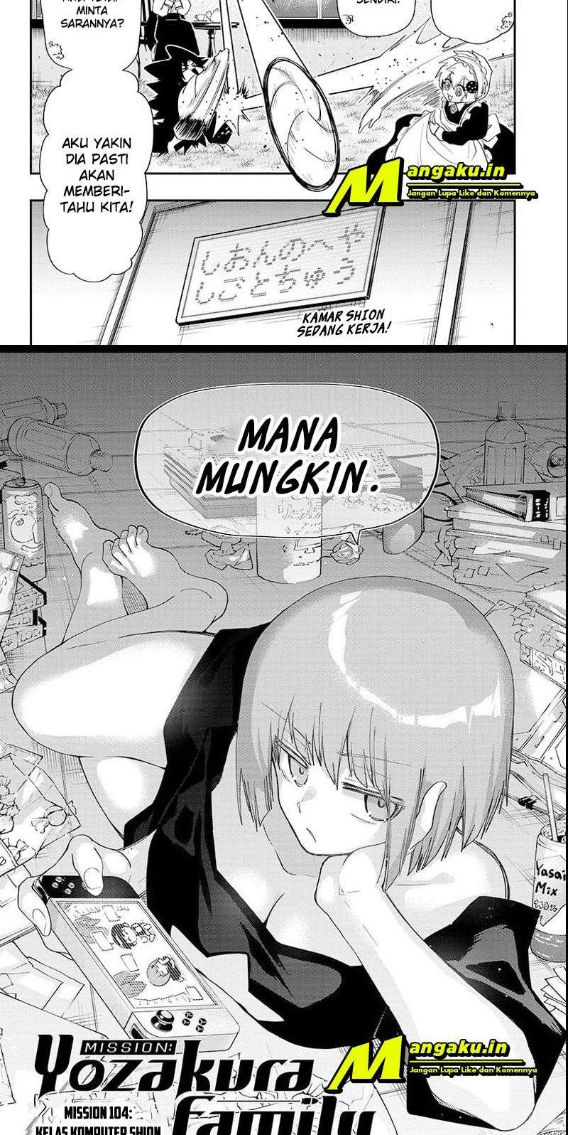 Manga Mission: Yozakura Family Chapter 104 gambar nomor 2