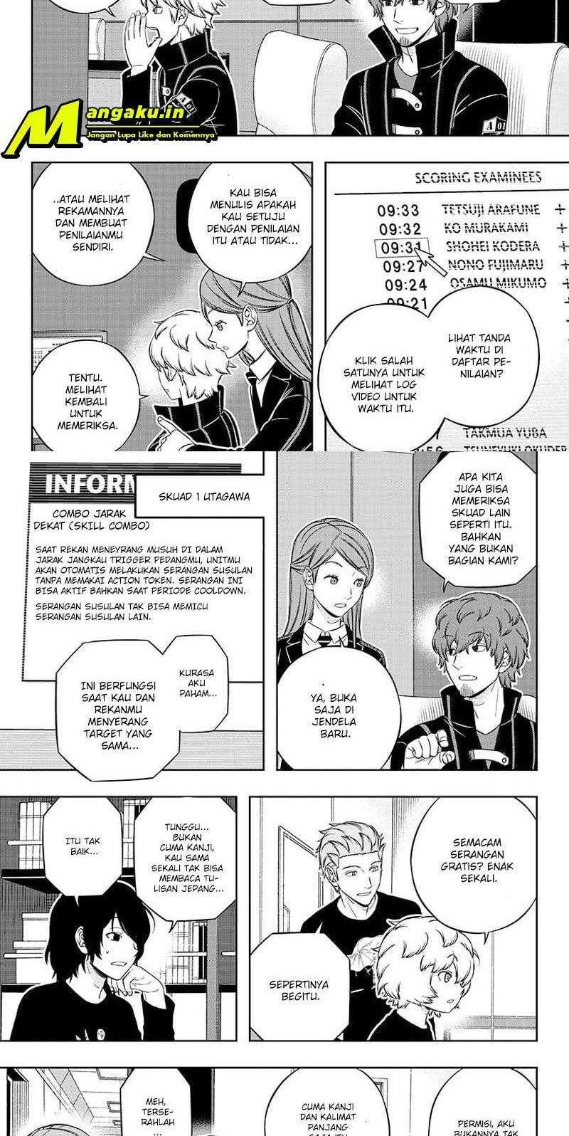 Manga World Trigger Chapter 215 gambar nomor 2