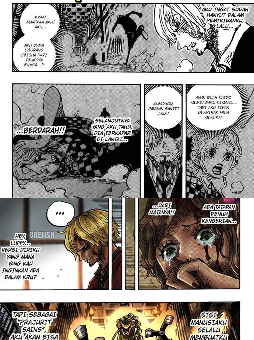 One Piece Chapter 1031 Gambar 15