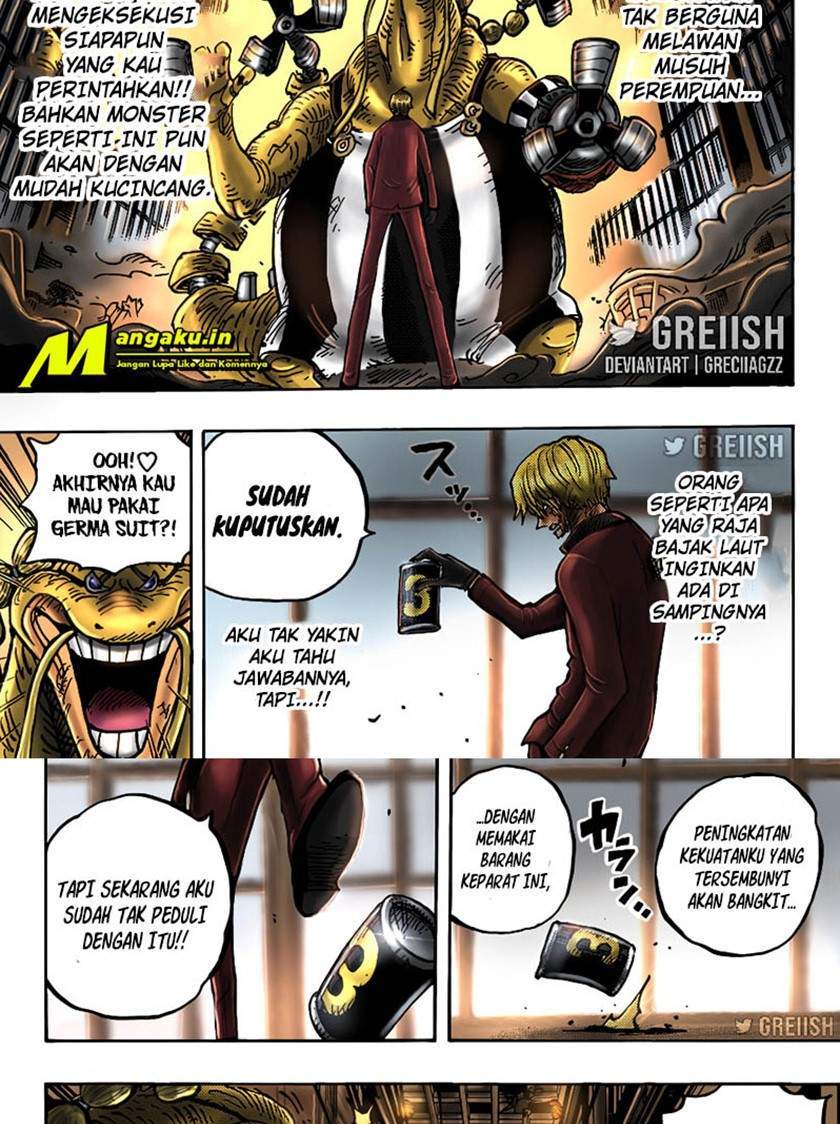 One Piece Chapter 1031 Gambar 16