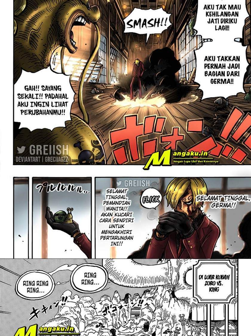 One Piece Chapter 1031 Gambar 17