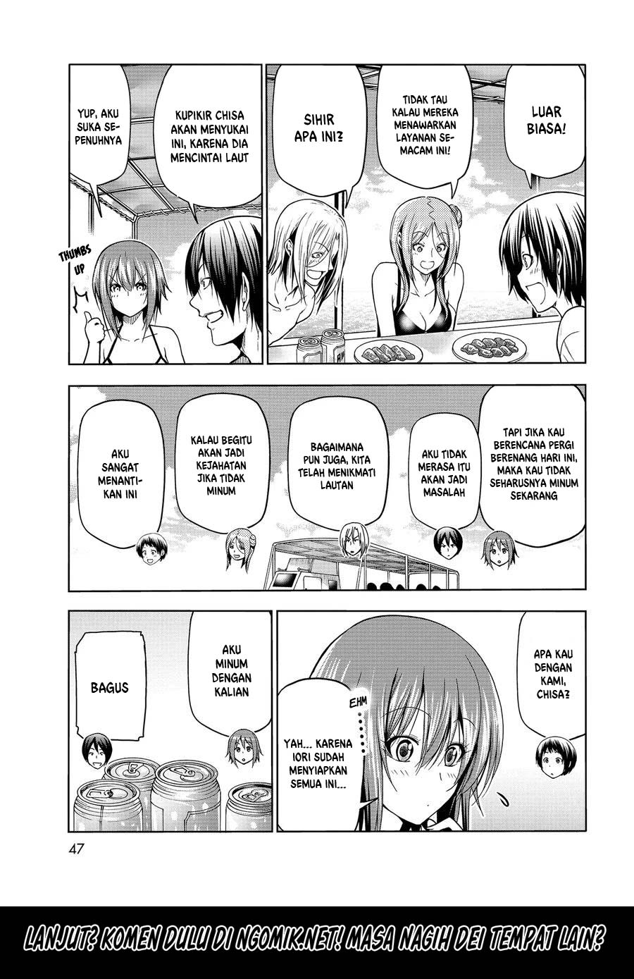 Grand Blue Chapter 69.1 Gambar 10