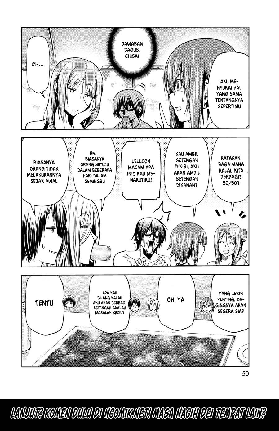 Grand Blue Chapter 69.1 Gambar 13