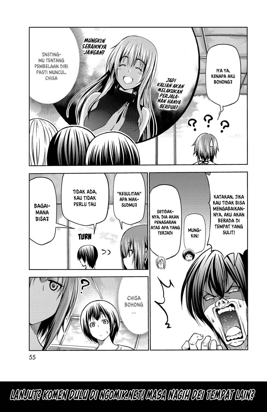 Grand Blue Chapter 69.1 Gambar 18