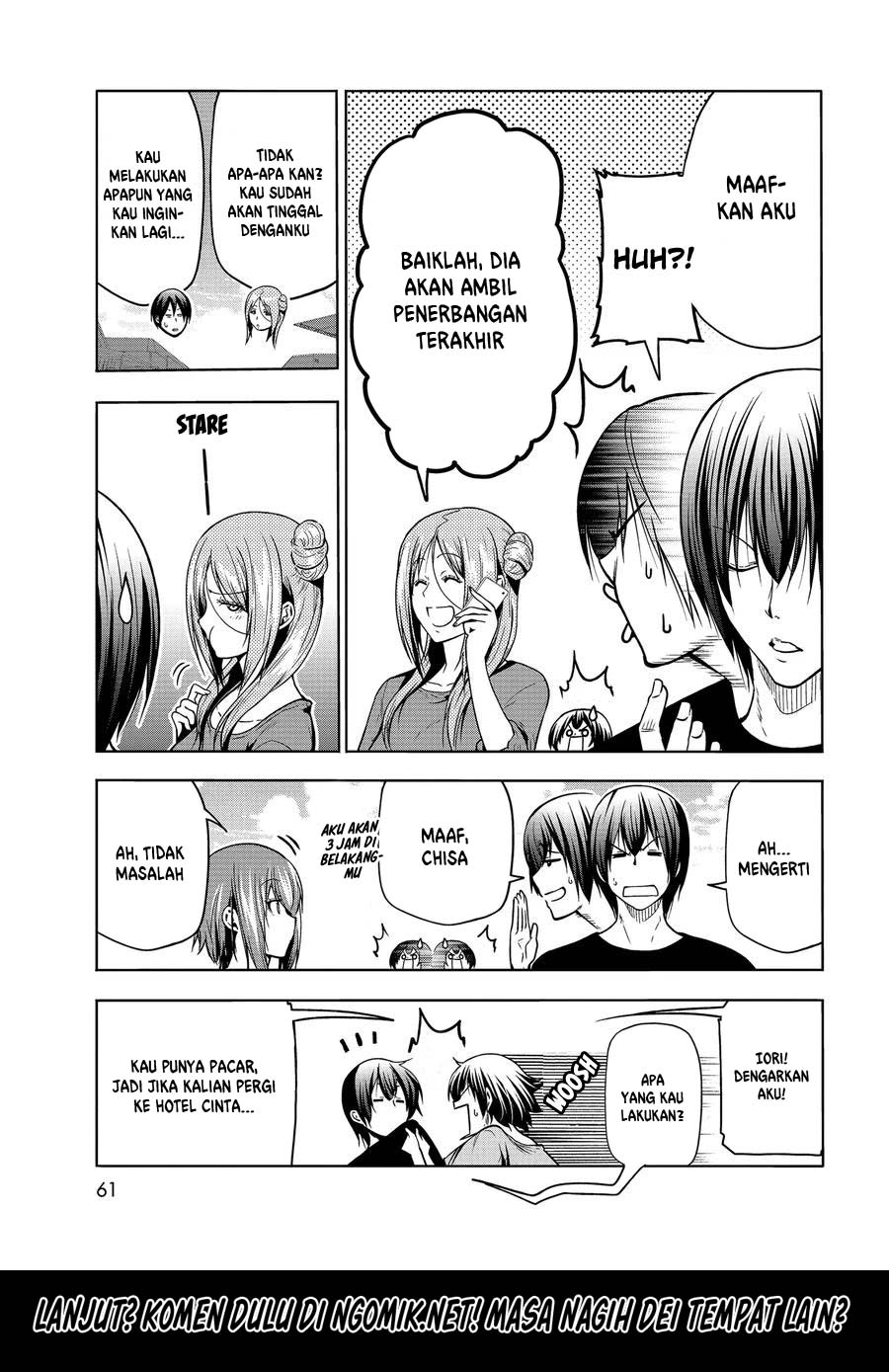 Grand Blue Chapter 69.1 Gambar 24