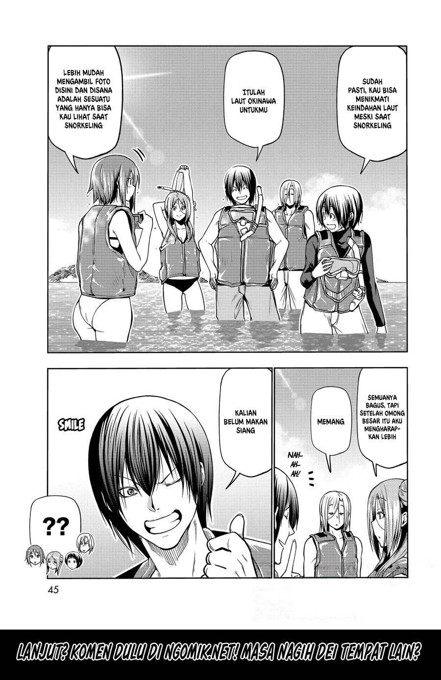 Grand Blue Chapter 69.1 Gambar 8