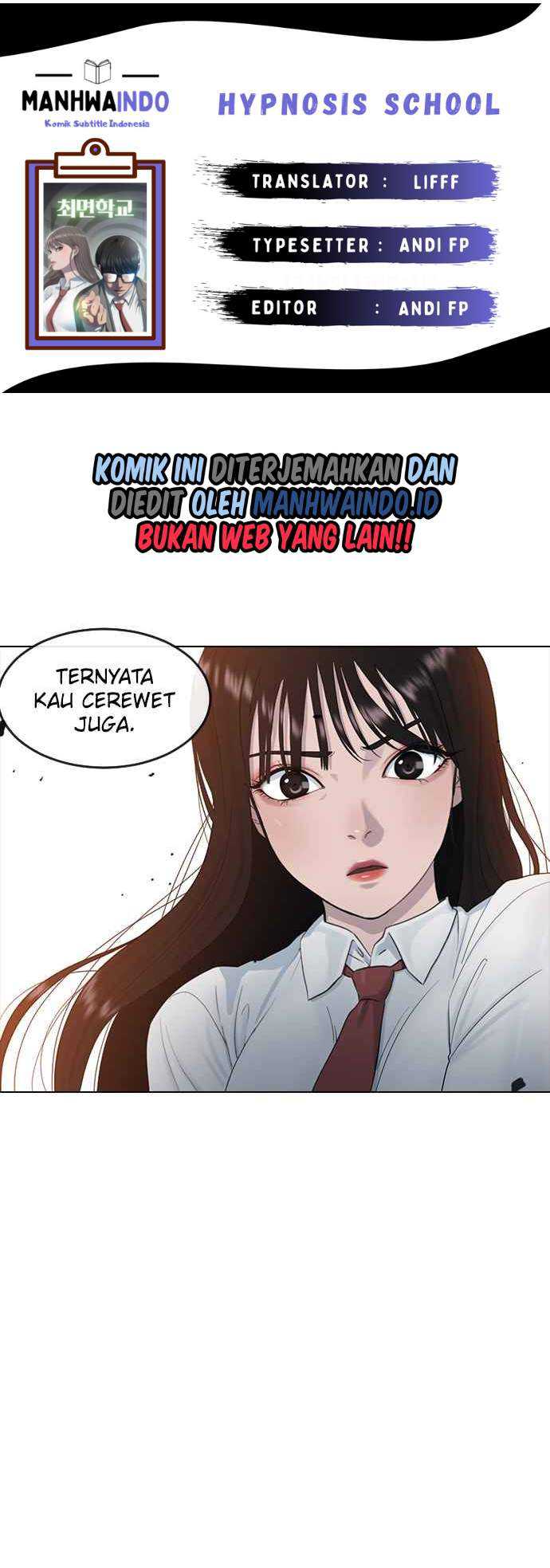 Komik Hypnosis School Chapter 10 gambar nomor 1