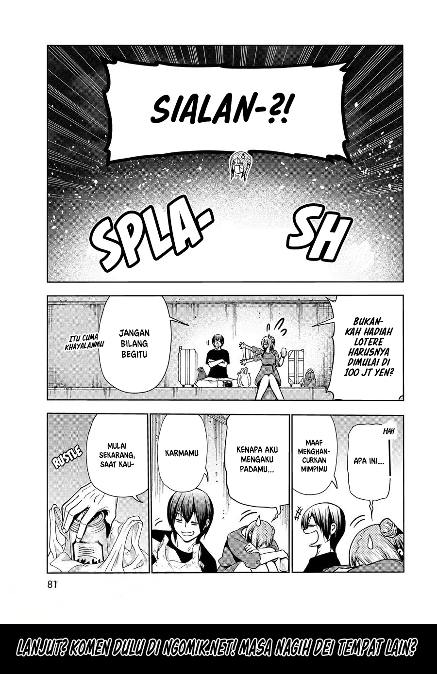 Grand Blue Chapter 69.2 Gambar 16