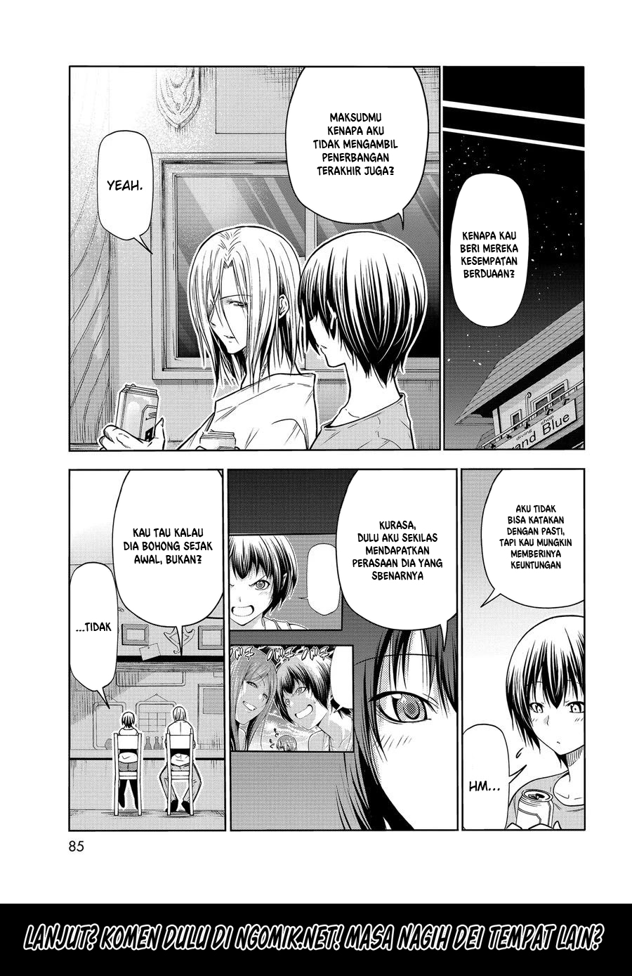 Grand Blue Chapter 69.2 Gambar 19