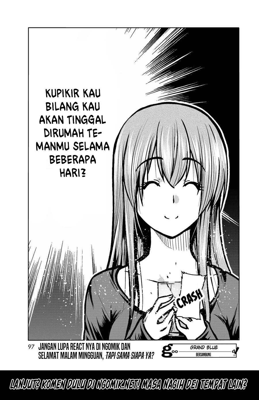 Grand Blue Chapter 69.2 Gambar 30