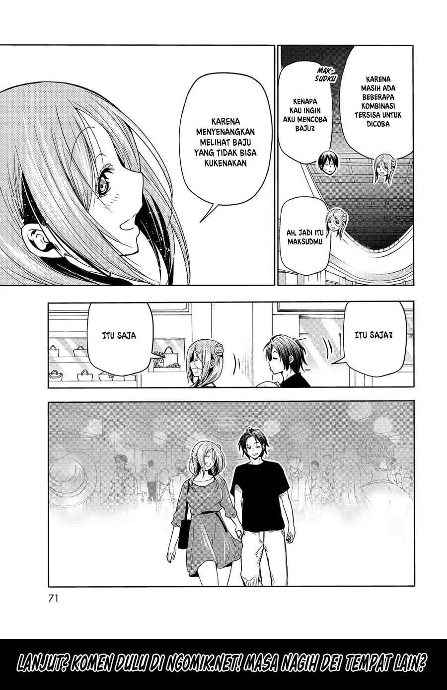 Grand Blue Chapter 69.2 Gambar 6