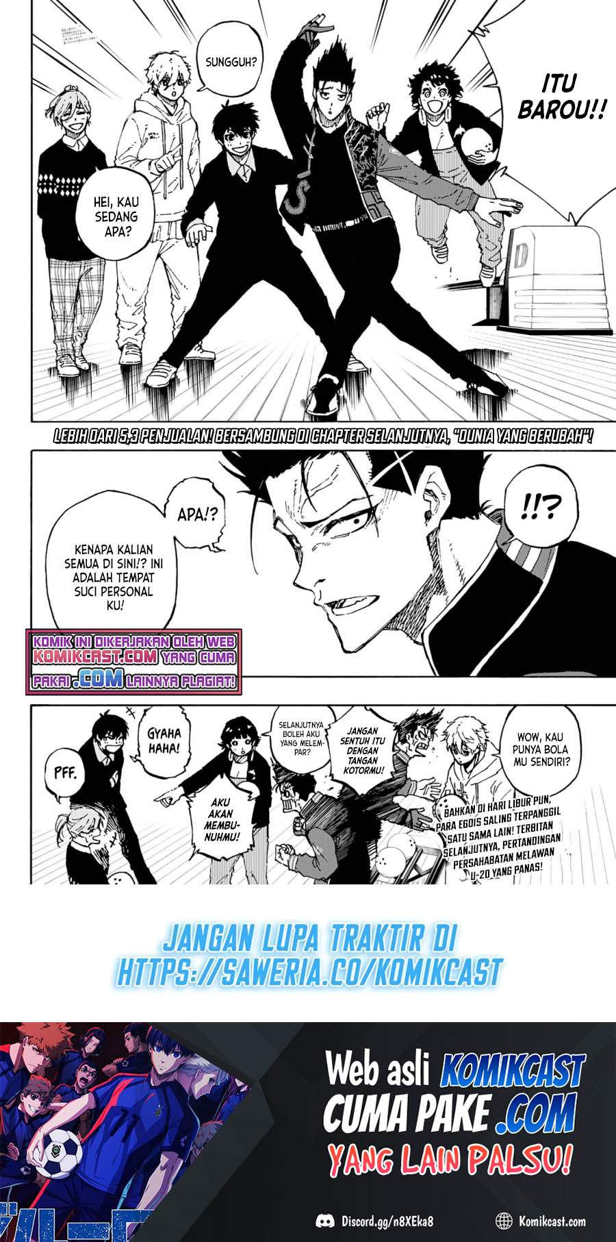 Blue Lock Chapter 150 Gambar 22