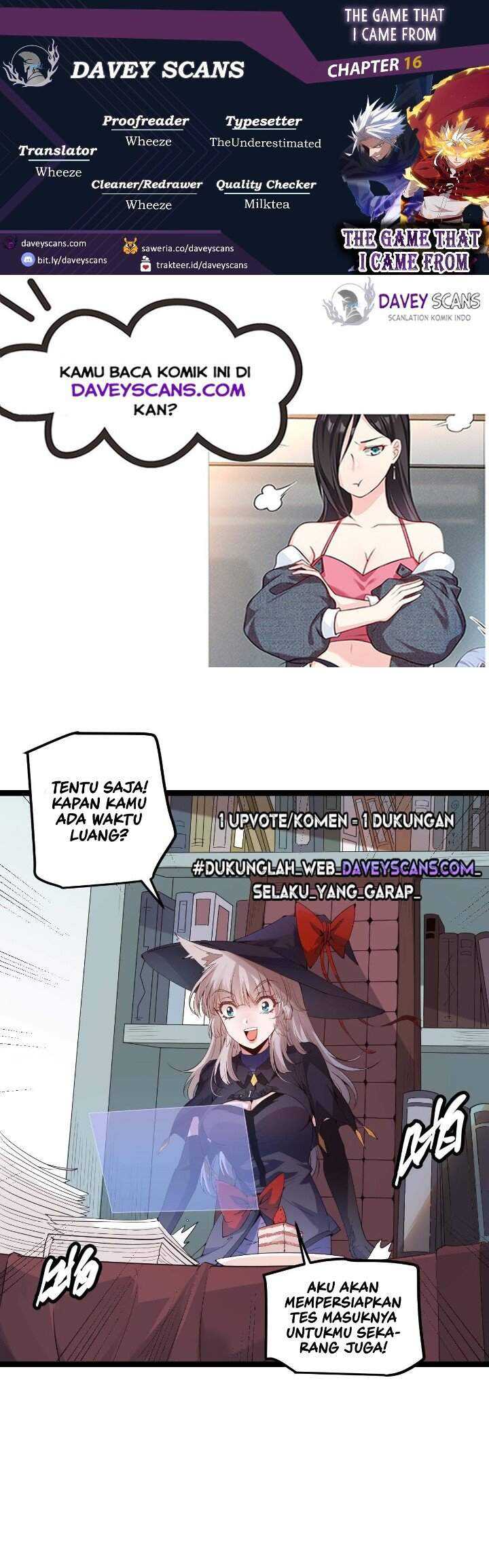 Komik The Game That I Came From Chapter 16 gambar nomor 1