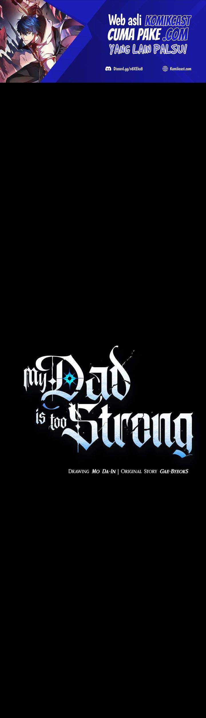 Manhwa My Dad Is Too Strong Chapter 54 gambar nomor 2