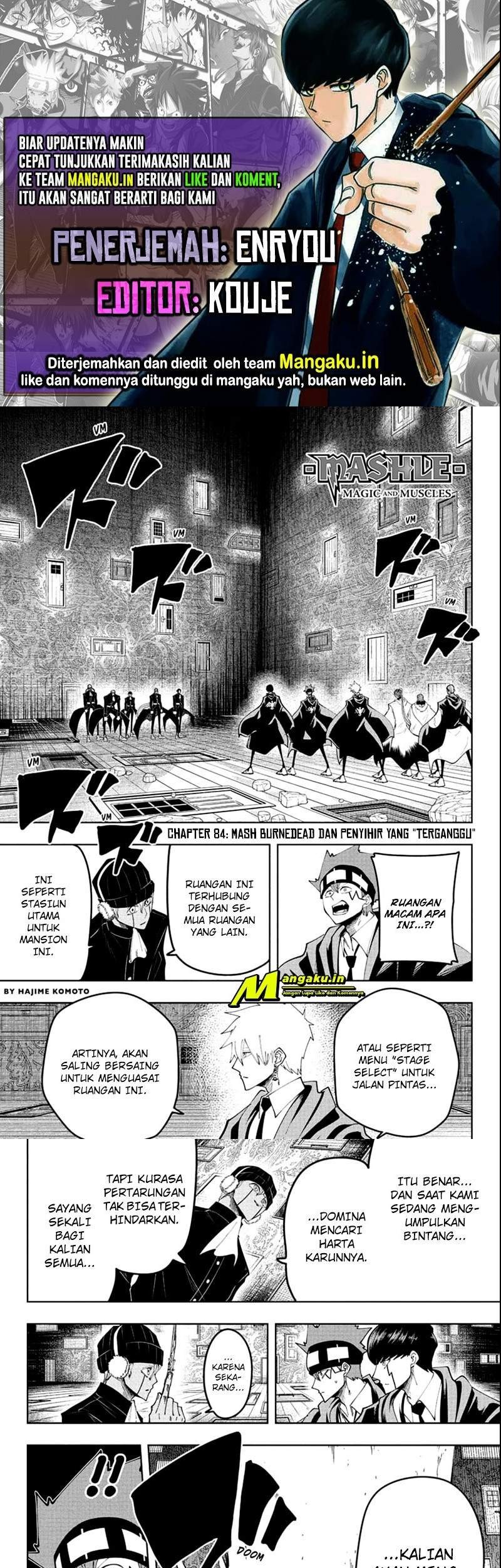 Komik Mashle: Magic and Muscles Chapter 84 gambar nomor 1