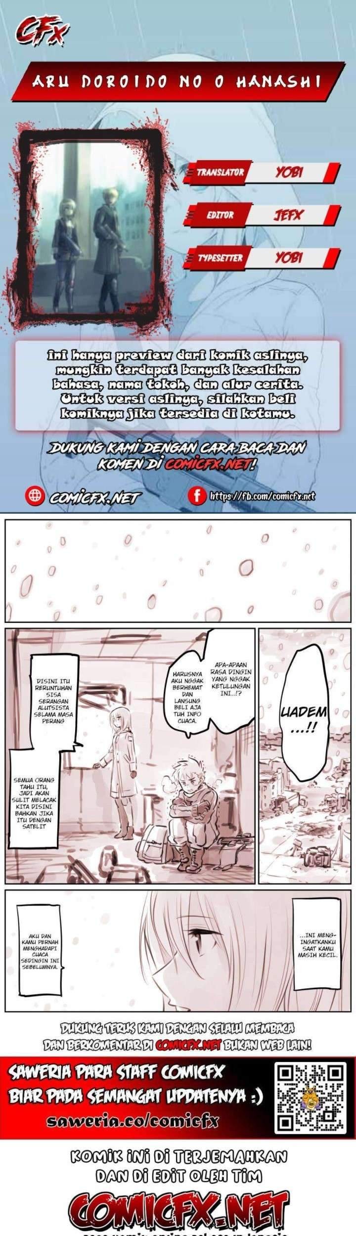 Komik Aru Doroido no o Hanashi Chapter 11 gambar nomor 1