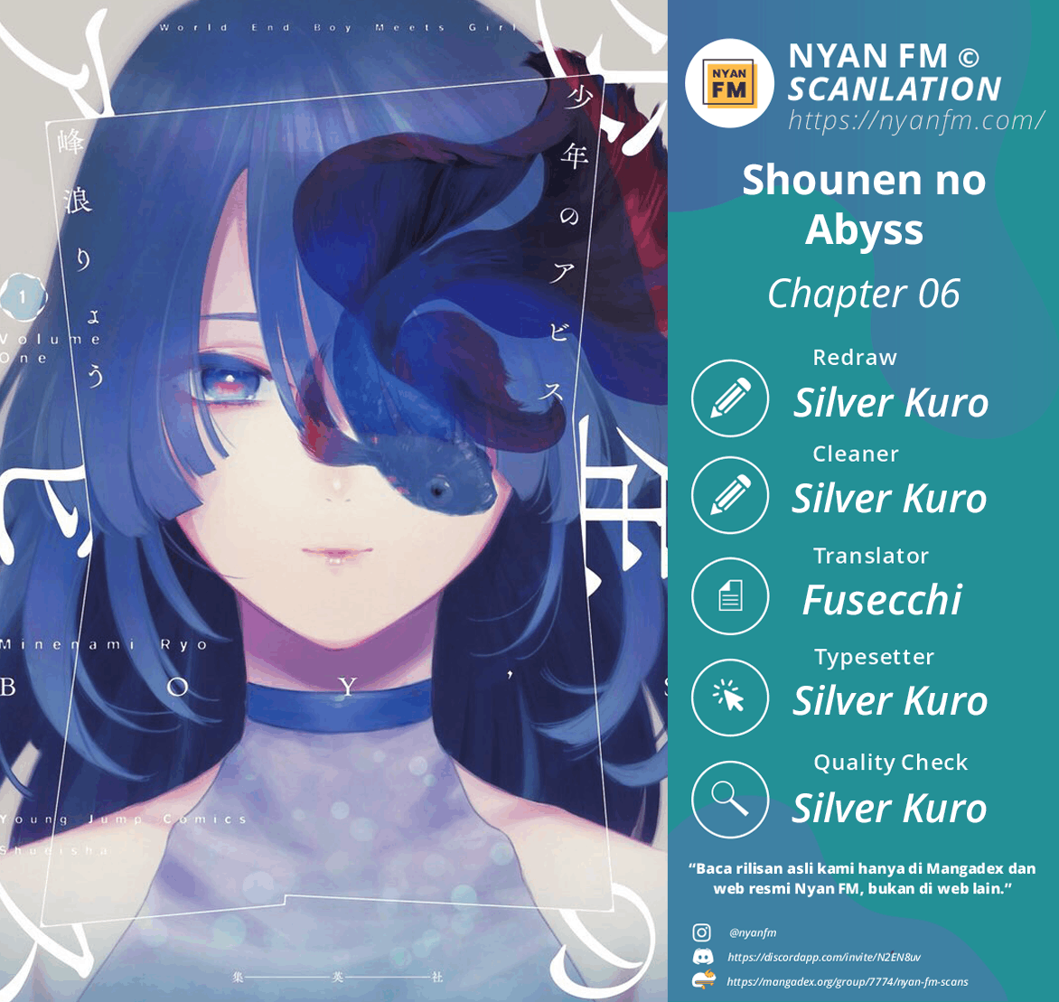 Komik Shounen no Abyss Chapter 6 gambar nomor 1