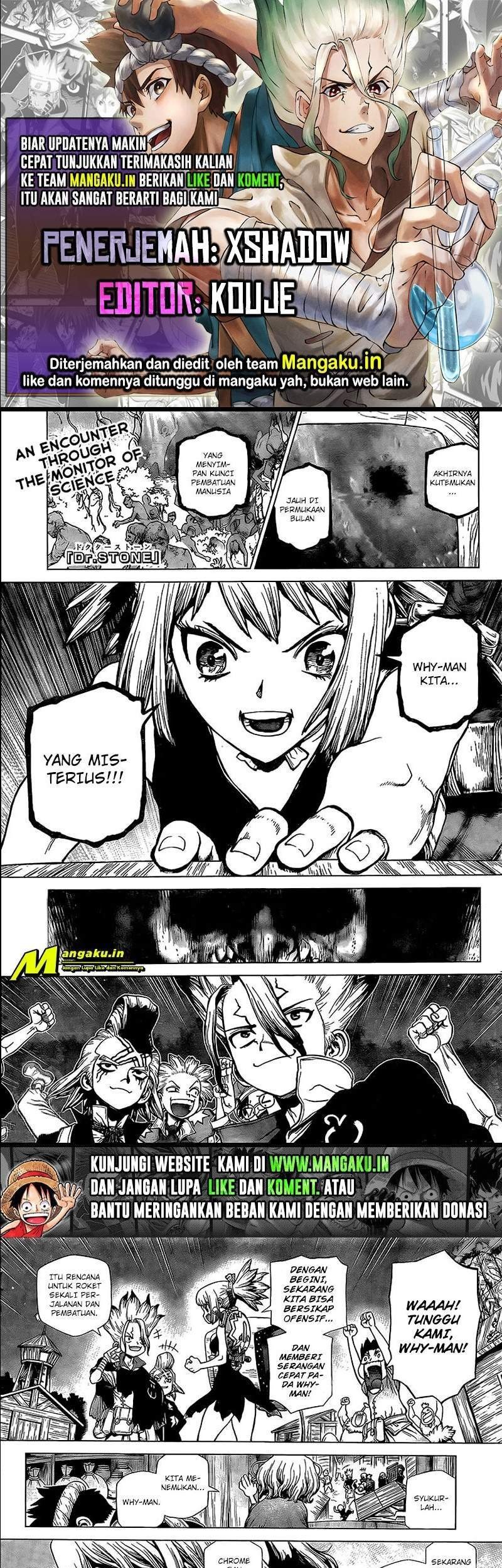 Komik Dr. Stone Chapter 217 gambar nomor 1