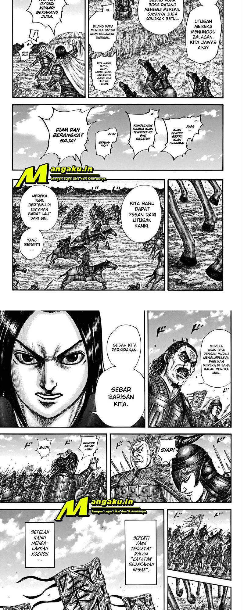 Manga Kingdom Chapter 698 gambar nomor 2