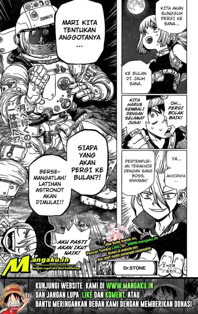Dr. Stone Chapter 218 Gambar 14