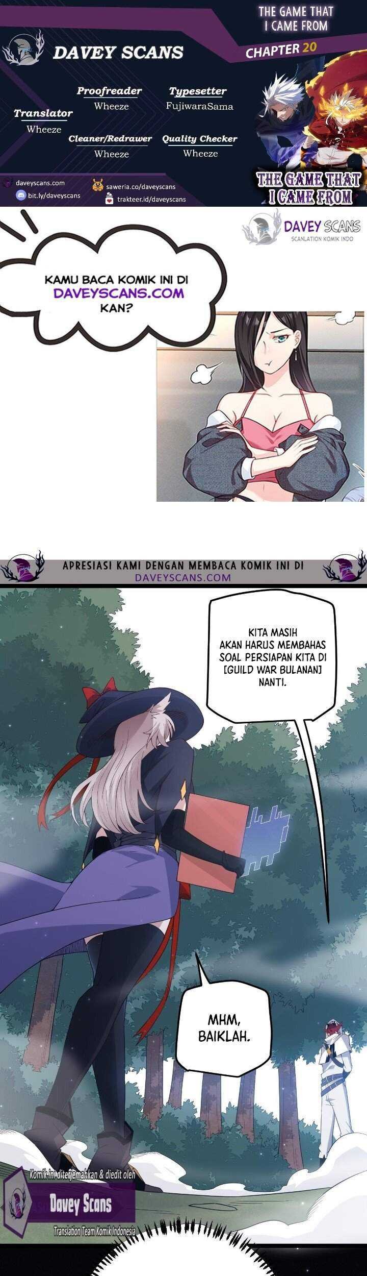 Komik The Game That I Came From Chapter 20 gambar nomor 1