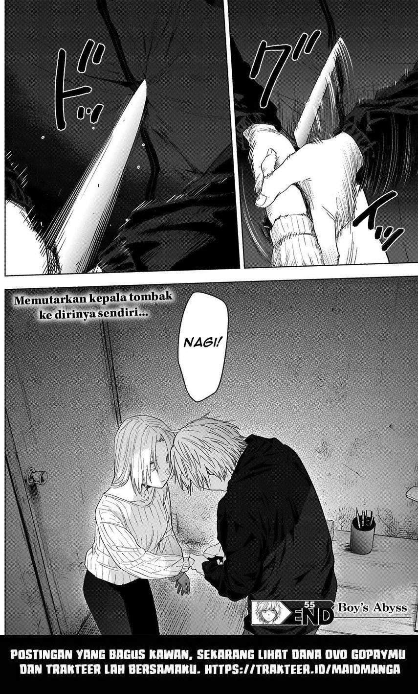 Shounen no Abyss Chapter 55 Gambar 22