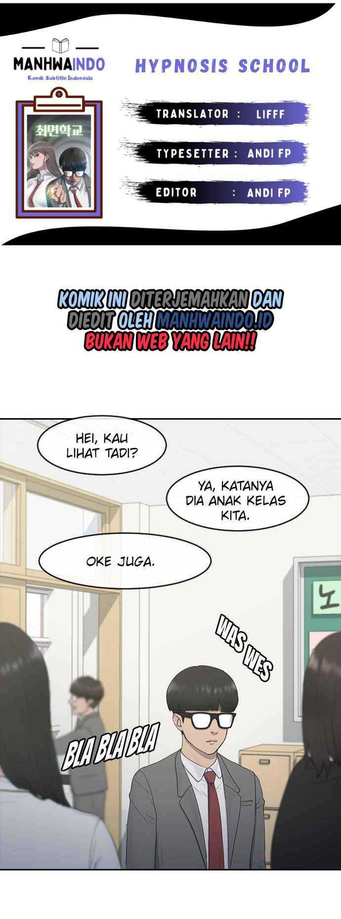 Komik Hypnosis School Chapter 11 gambar nomor 1