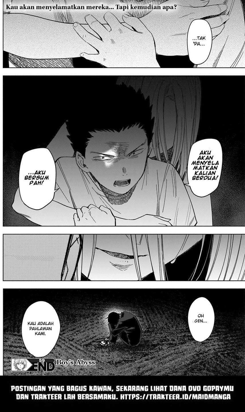 Shounen no Abyss Chapter 59 Gambar 19