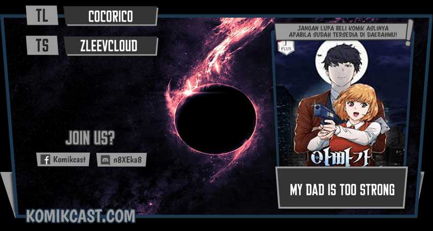 Komik My Dad Is Too Strong Chapter 55 gambar nomor 1