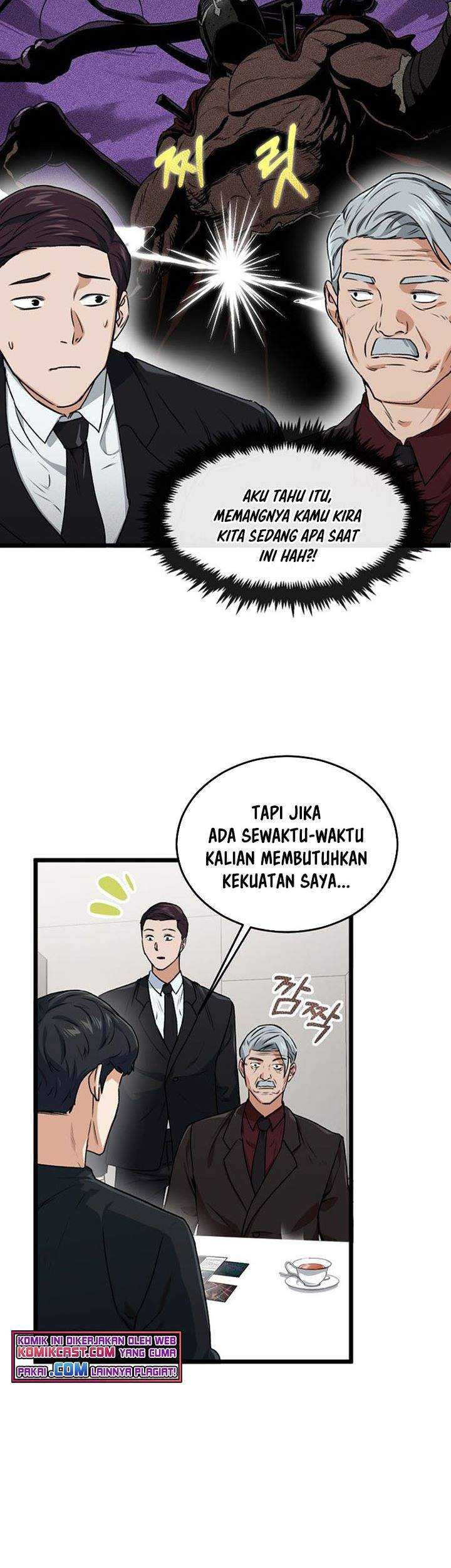 My Dad Is Too Strong Chapter 55 Gambar 42