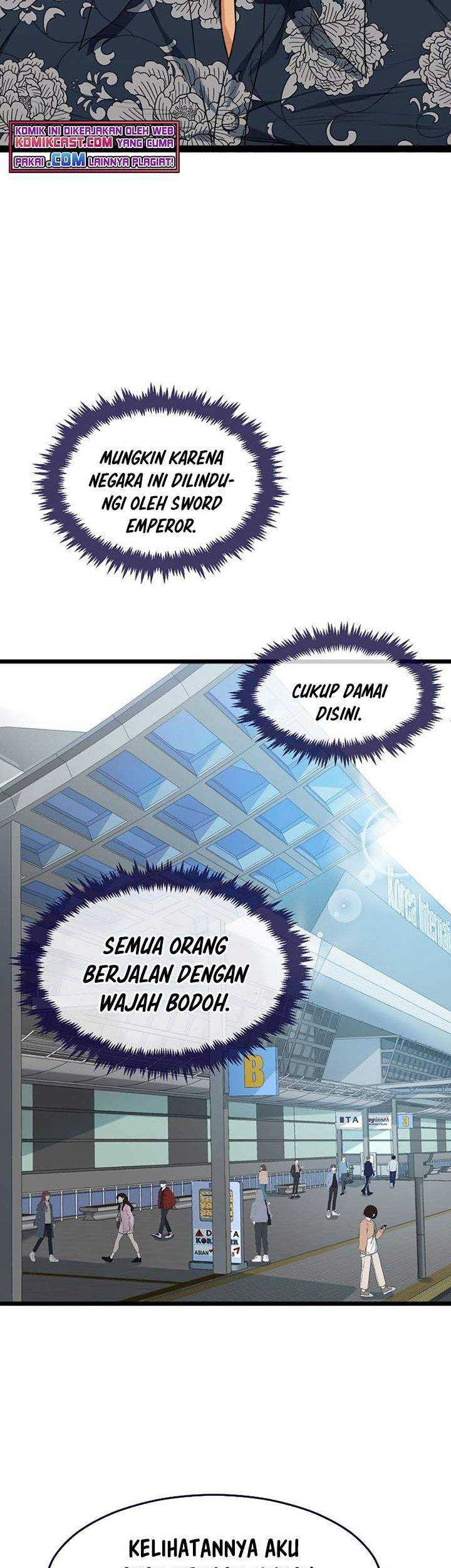 My Dad Is Too Strong Chapter 55 Gambar 56