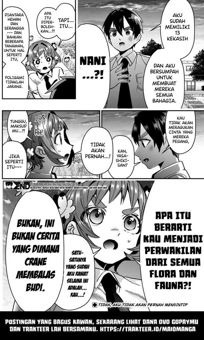 Kimi no Koto ga Dai Dai Dai Dai Daisuki na 100-ri no Kanojo Chapter 64 Gambar 22