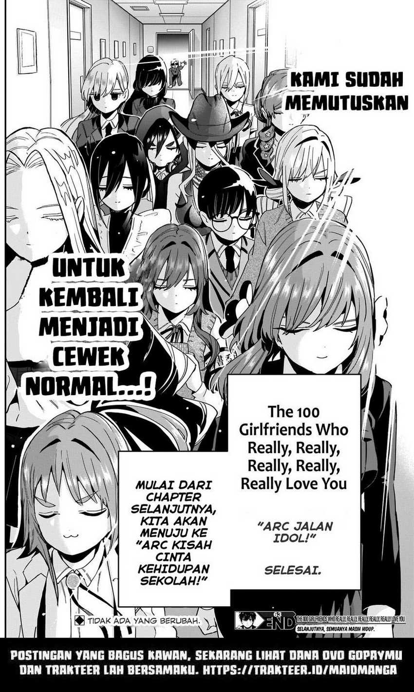 Kimi no Koto ga Dai Dai Dai Dai Daisuki na 100-ri no Kanojo Chapter 63 Gambar 21