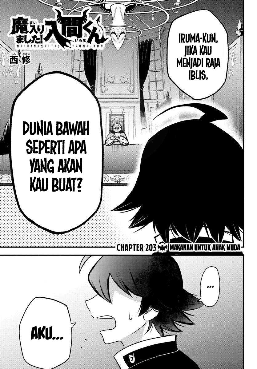Komik Mairimashita! Iruma-kun Chapter 203 gambar nomor 1