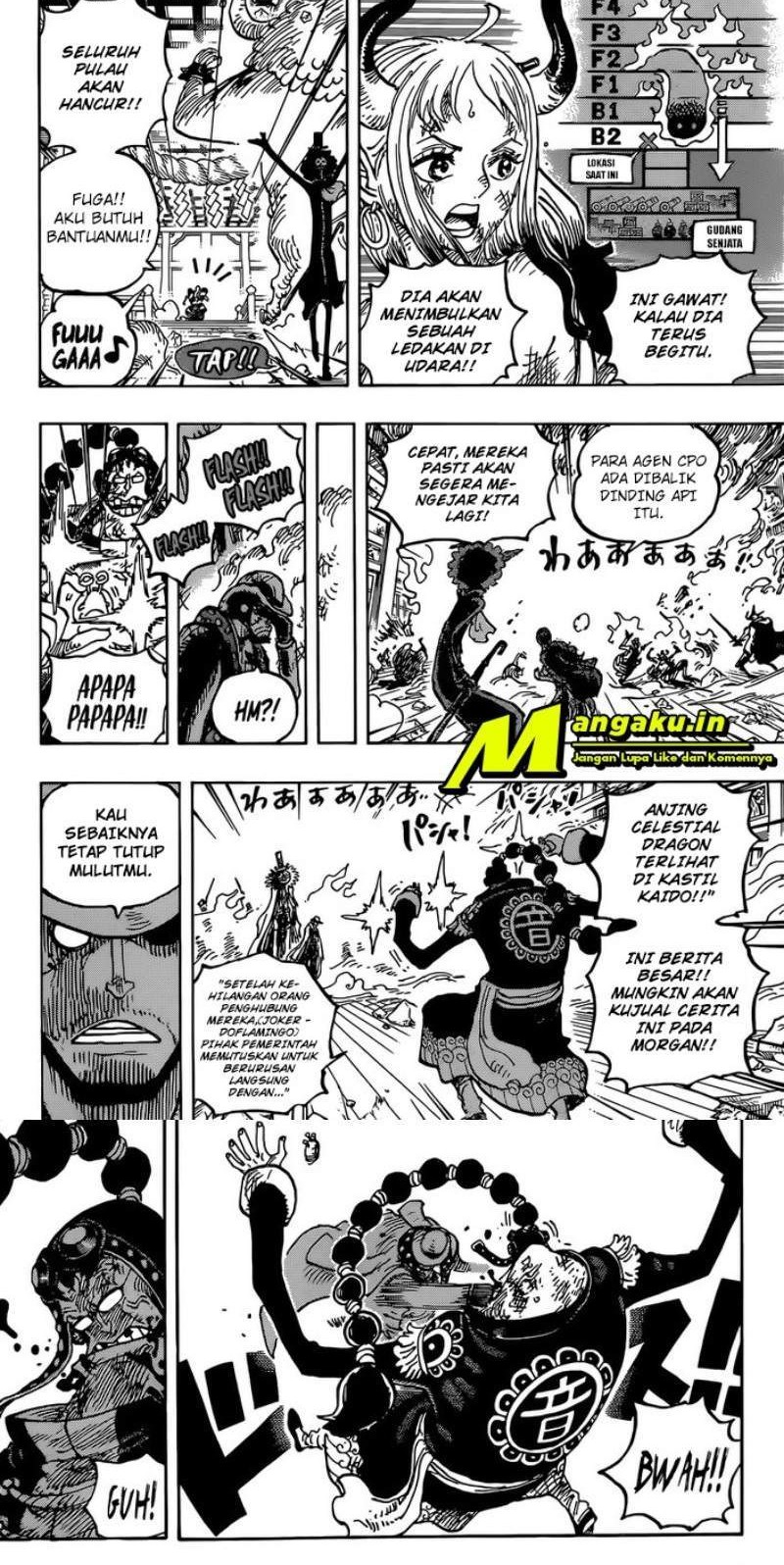 One Piece Chapter 1032 Gambar 4
