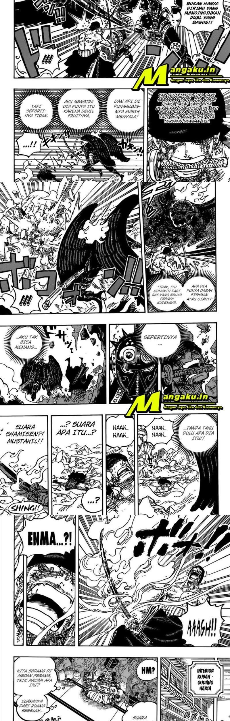 One Piece Chapter 1032 Gambar 9