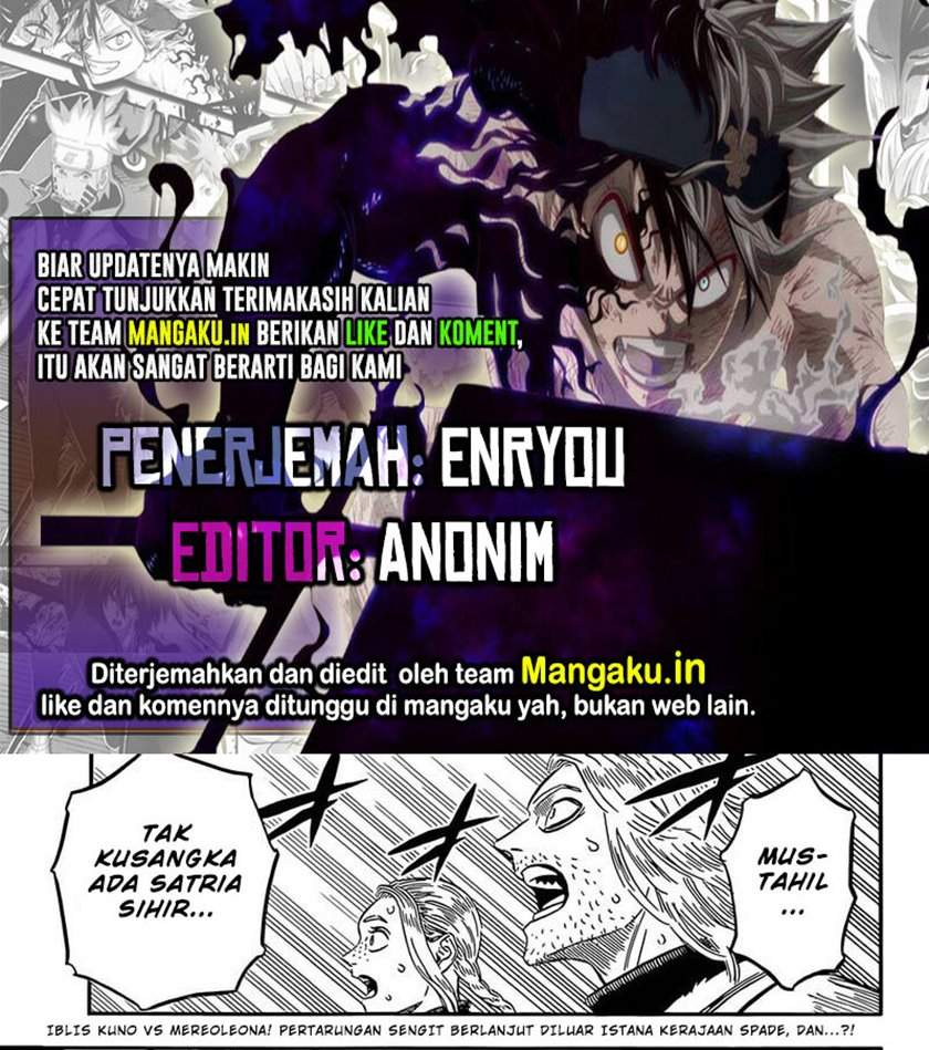 Komik Black Clover Chapter 314 gambar nomor 1