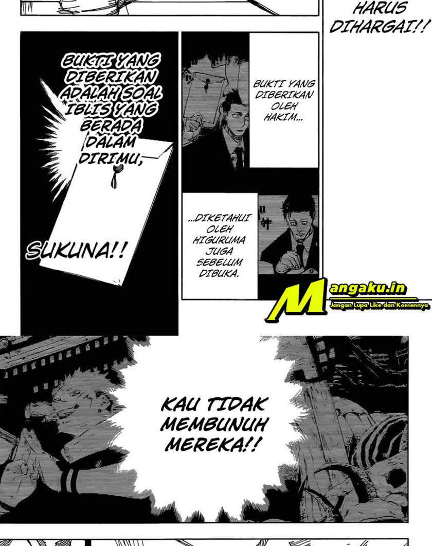 Jujutsu Kaisen Chapter 166 Gambar 15
