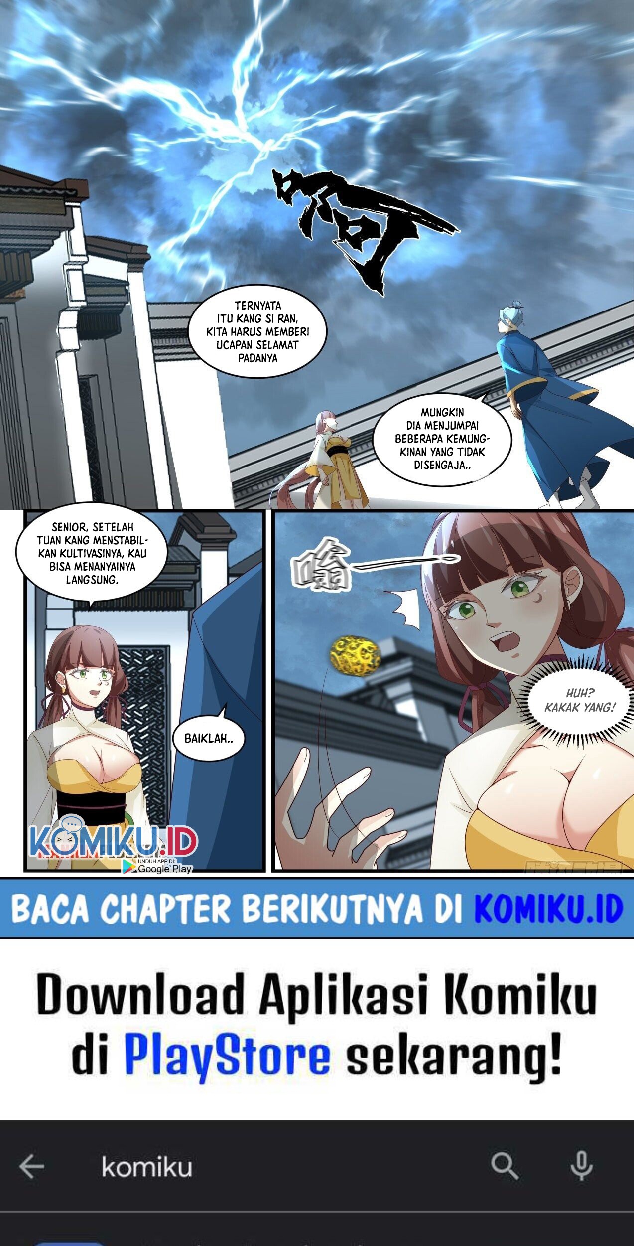 Martial Peak Part 1 Chapter 1696 Gambar 16