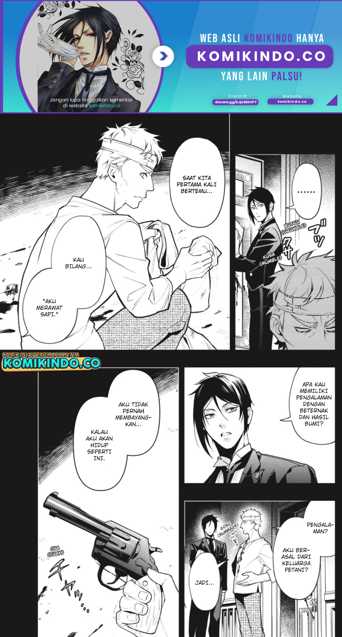 Kuroshitsuji Chapter 182 Gambar 4