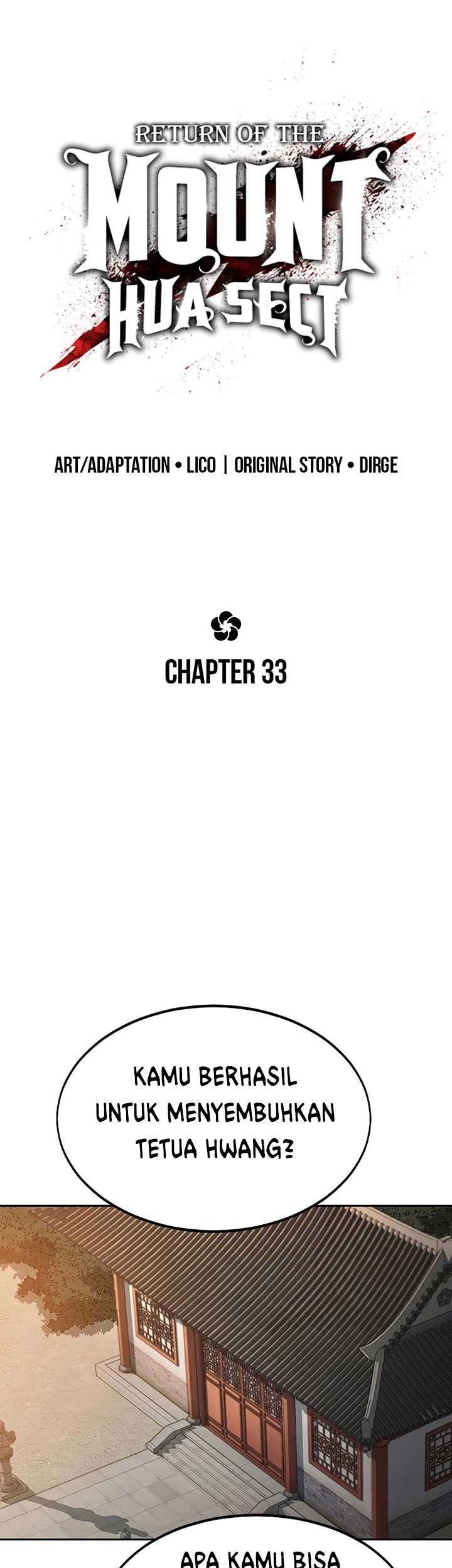 Return of the Flowery Mountain Sect Chapter 33 Gambar 41